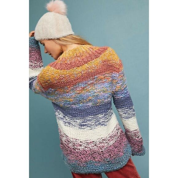 Sleeping On Snow Anthropologie Alpine Sweater NWT - Picture 1 of 8